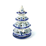 513 Bunzlau Kerstboom 1932X 17,5cm  Kerst